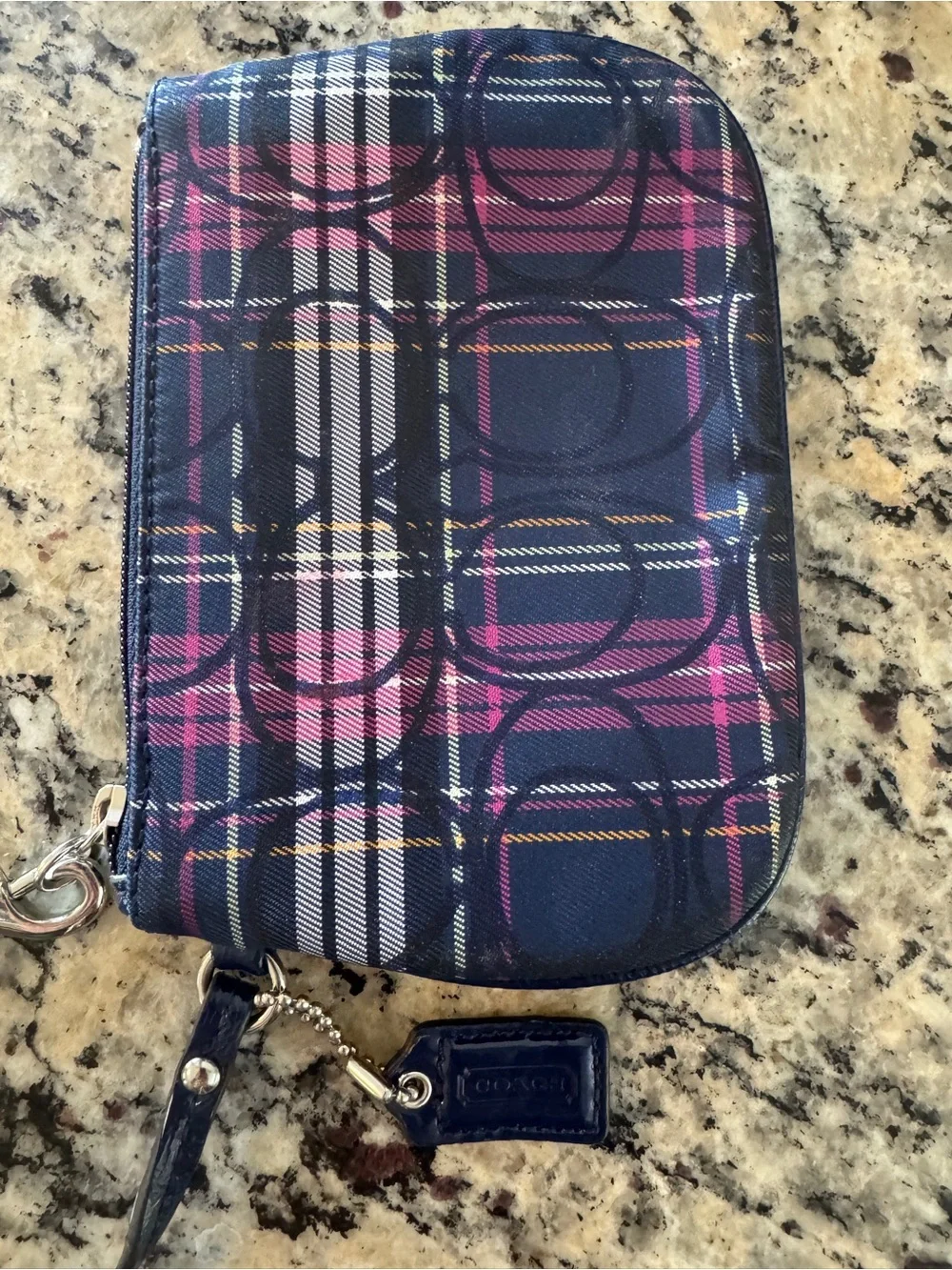 Coach compact wristlet